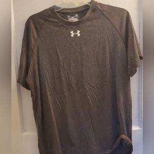 Under Armour UA Hear gear loose men's t-shirt size medium Grey